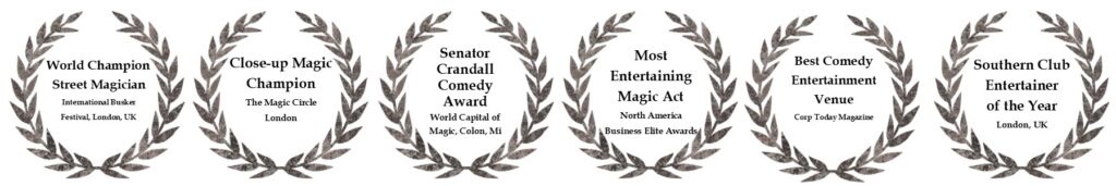 comedy magic dinner awards
